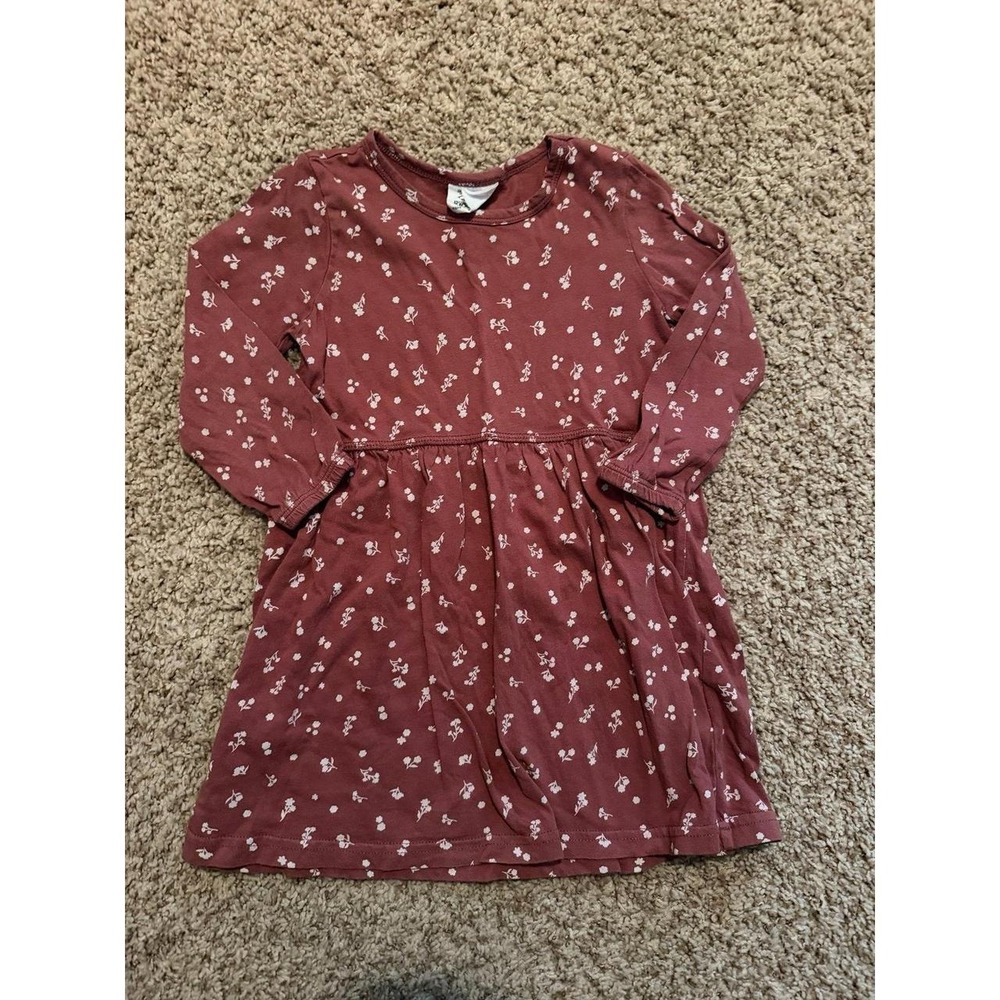 Cotton On size 3 girls long sleeve dress